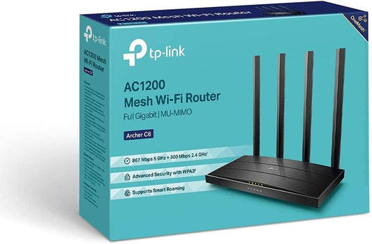 TP-Link AC1200 Wireless Dual Band Wi-Fi Router